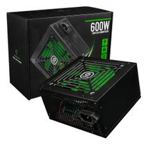 Fonte Gamer One Power 600W PFC Ativo AUTOSWITCH Black MP600OPASW