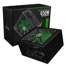 Fonte Gamer One Power 650W PFC Ativo AUTOSWITCH Black MP650OPASW