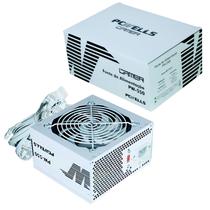 Fonte Gamer PCWells PW-550, 400W Real, C/ Cabo de Energia, Silenciosa, Branca - PW550ESG0010B0X Fonte Gamer PCWells PW-550, 400W Real, C/ Cabo de Energia, Silenciosa, Branca - PW550ESG0010B0X