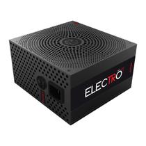 Fonte Gamer Pcyes Electro V2 650W 80 Plus Bronze PFC Ativo Bivolt para PC Gamer Fonte Gamer Pcyes Electro V2 650W 80 Plus Bronze PFC Ativo Bivolt para PC Gamer