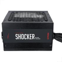 Fonte Gamer PCYES Shocker 600W 80Plus White PFC Ativo Preto Fonte Gamer PCYES Shocker 600W 80Plus White PFC Ativo Preto