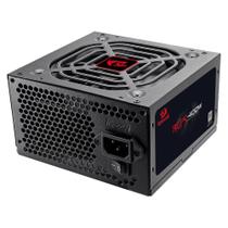 Fonte Gamer Redragon RGPS, 400W, 80 Plus White, PFC Ativo, Sem Cabo, Preto - GC-PS012