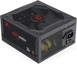 Fonte Gamer Redragon RGPS 500W 80 Plus Bronze Preta GC-PS001-1