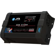 Fonte JFA Bob Storm 200A Bivolt Carregadora e Bateria Para Caixa Bob Ativa Trio Home Som Casa