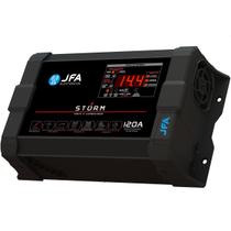 Fonte JFA Storm Plus 120A Bivolt Carregadora de Bateria De Trio Paredão Som Automotivo Festa Show