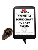 Fonte Mesa Som Selenium Soundcraft Sx802/1202Fx Plug 3 Pinos - Mesa De Som