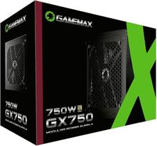 Fonte Modular Gamemax Gx750 Fonte Modular Gamemax Gx750