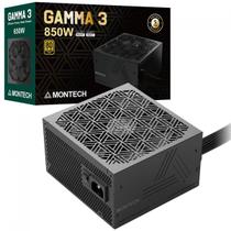 Fonte Montech GAMMA III 850W, 80 Plus Gold, PFC Ativo, Preto Fonte Montech GAMMA III 850W, 80 Plus Gold, PFC Ativo, Preto