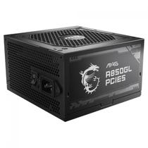 Fonte MSI MAG A850GL PCIE5, 850W, 80 Plus Gold, Cybenetics Gold, PFC Ativo, Full Modular, Preto, MAG A850GL PCIE5 Fonte MSI MAG A850GL PCIE5, 850W, 80 Plus Gold, Cybenetics Gold, PFC Ativo, Full Modular, Preto, MAG A850GL PCIE5
