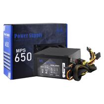 Fonte Mtek Mps650 650w Atx / Não Modular - Preto