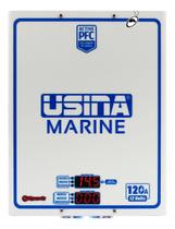 Fonte Náutico Carregador De Bateria Usina Marine 12V 120A PFC