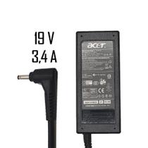 Fonte Notebook Acer 19V 3.4A Plug Pino Fino 3,0 X 1,7Mm