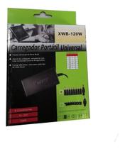 Fonte Notebook Laptop Universal Com Cabo Carregador 120W Fonte Notebook Laptop Universal Com Cabo Carregador 120W