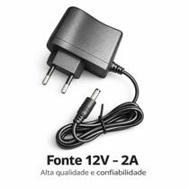Fonte p/ led 2a 12v plug p4 bivolt Fonte p/ led 2a 12v plug p4 bivolt