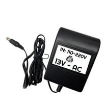 Fonte P/ Pedaleira Ac 13v 1000ma P4 Pedaleira Rocktron Silv