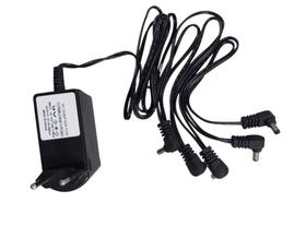 Fonte Para 5 Pedais Bivolt Estabilizada 9v 500ma (- P4 Fonte Para 5 Pedais Bivolt Estabilizada 9v 500ma (- P4