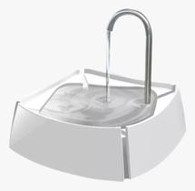 Fonte para Cães e Gatos Little Dado Pet Bivolt Branca - 1000ml - MEC PET
