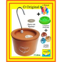 Fonte para Gatos Bebedouro de Cerâmica O Melhor O Nº1 3 Litros
