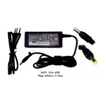 Fonte Para Notebook Hp Pavilion 18.5v 3.5a Pino Fino Plug Amarelo 4.8*1.7mm