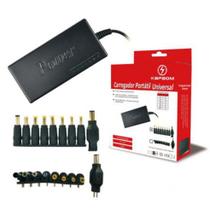 Fonte para Notebook Universal com 9 Plugues e Ajuste de Voltagem - KAP-337