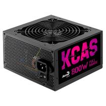 Fonte para PC Aerocool ATX 800W KCAS Sem Cabo - KCAS 800W