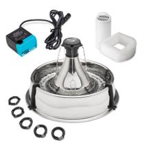 Fonte para Pets PetSafe Drinkwell 360 em Aço Inoxidável - 3,8L