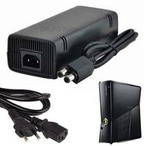 Fonte para vídeo game compatível para xbox 360 Slim 2 Pinos Bivolt