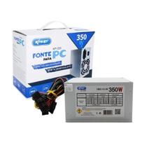 Fonte Pc Atx 350w Chaveada 110v/220v KP-526 Knup