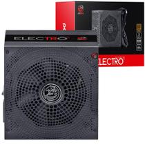 Fonte Pcyes Eletro V2 650W ATX Bronze Para Pc Gamer Com 6 Cabos Conectores 115V/230V Com Proteção Contra Sobrecarga Fan Silenciosa Fonte Pcyes Eletro V2 650W ATX Bronze Para Pc Gamer Com 6 Cabos Conectores 115V/230V Com Proteção Contra Sobrecarga Fan Silenciosa