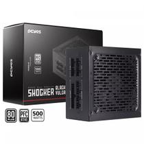 Fonte Pcyes Shocker 500W 80 Plus White Full Modular ATX Pret