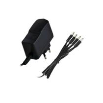 Fonte Pedal 9v dc 1a Para 4 PedaisCentro Negativo Bivolt