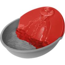 Fonte Plast Pet Petit Vermelha para Cães e Gatos - 110V Fonte Plast Pet Petit Vermelha para Cães e Gatos - 110V