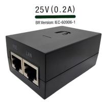Fonte poe-25-5w-br poe injector 25vdc 5w litebeam ubiquit