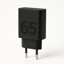 Fonte Rápida Para Celular Tipo C - Cor Preta