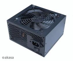 Fonte Real 500W Akasa Python 80 Plus Bi-Volt Automática