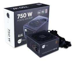 Fonte Real Gamer Atx 750w Dazz 80 Plus Bronze Cor Preto