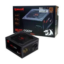 Fonte Redragon 700w Full Modular Rgps 80 Plus Bronze Bivolt