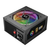 Fonte Redragon, 850W, 80 Plus Gold, Modular, PFC Ativo, RGB, Sem Cabo, Preto - GC-PS007-1