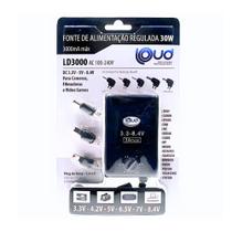 Fonte Regulada Ajustavel 3.3-8.4v/3000ma 30w Bivolt Ld3000 Loud Fonte Regulada Ajustavel 3.3-8.4v/3000ma 30w Bivolt Ld3000 Loud