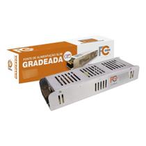 Fonte Slim Gradeada Ajustavel 12V 20A 240W Fita Led Camera Fonte Slim Gradeada Ajustavel 12V 20A 240W Fita Led Camera