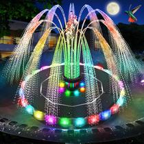 Fonte Solar GAIZERL 3,5 W com Luzes LED e 7 Bicos Fonte Solar GAIZERL 3,5 W com Luzes LED e 7 Bicos