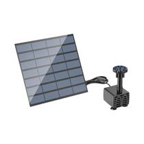 Fonte Solar Para Jardim Externa 2.5W Design Dividido 6 Fontes Tubos De Água De 4 Pés Decoração