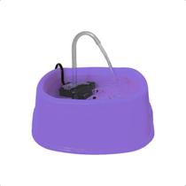Fonte Square Avipet 1 Litro Bivolt Neon Para Cães e Gatos