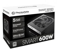 Fonte Thermaltake Smart Series 600W, 80 Plus White Pfc Ativo