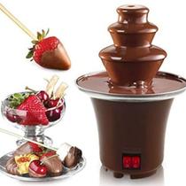 Fonte Torre Cascata Chocolate Fondue 3 Andares Elétrica 110v