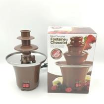 Fonte Torre Cascata Mini Fondue Chocolate 3 Camadas 110v Confira