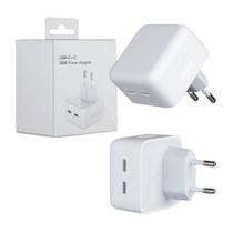 Fonte Turbo 35W Dupla USBC Carregador Compatível com iPhone XR 11 12 13 14 15 16 17 Pro e Pro Max TypeC Bivolt Fonte Turbo 35W Dupla USBC Carregador Compatível com iPhone XR 11 12 13 14 15 16 17 Pro e Pro Max TypeC Bivolt