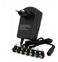 Fonte Universal 12v 3,5 A Bivolt Com 6 Ponteiras Multi Pinos Fonte Universal 12v 3,5 A Bivolt Com 6 Ponteiras Multi Pinos
