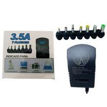 Fonte Universal Bivolt Regulável 3v 4.5v 6v 7.5v 9v 12v 3.5A 42W 7 Plugs Altomex AL-37CH
