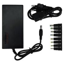Fonte Universal Chaveada para Notebook 12 ~ 24 V - 10 Plugs 8 conectores 1 Cabo de força